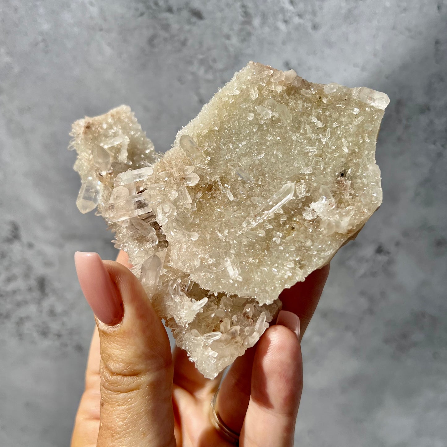 Pink Himalayan/Samadhi Quartz, Dusky Pink for Cleansing, Master Healer, Clarity, Emotional Connection