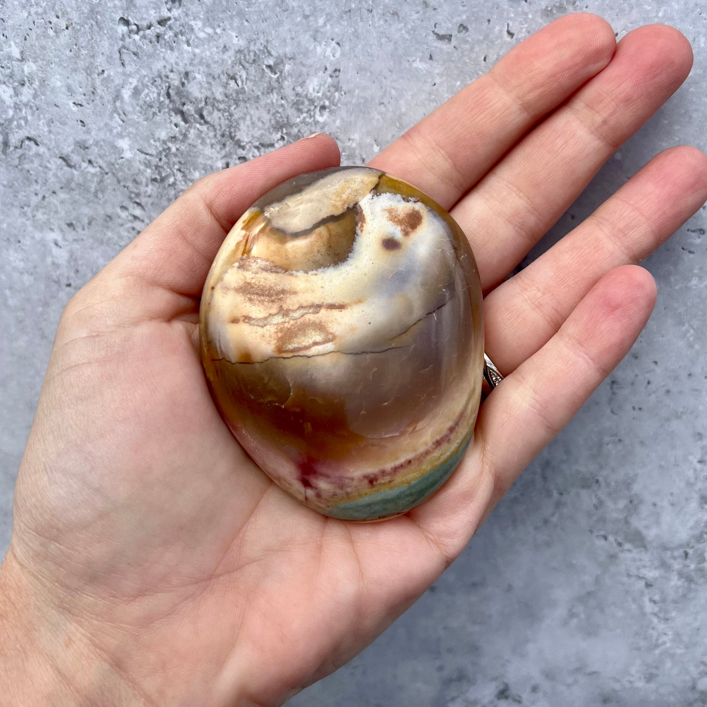 Polychrome Jasper Palmstone B