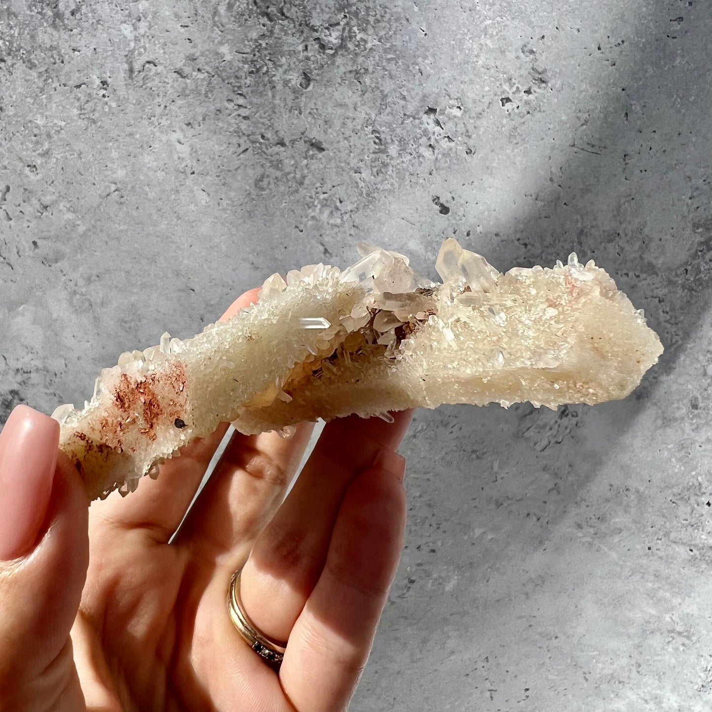 Pink Himalayan/Samadhi Quartz, Dusky Pink for Cleansing, Master Healer, Clarity, Emotional Connection