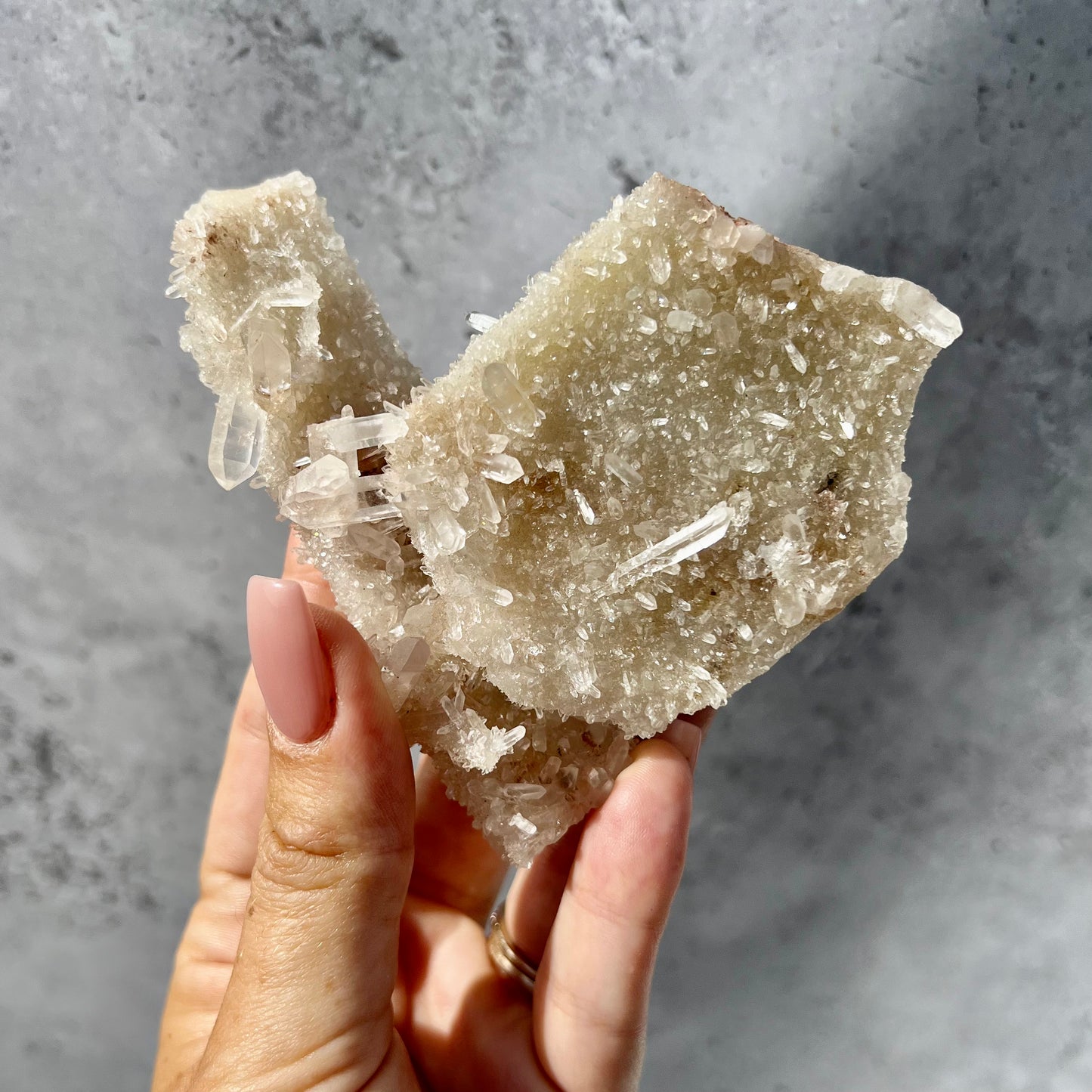 Pink Himalayan/Samadhi Quartz, Dusky Pink for Cleansing, Master Healer, Clarity, Emotional Connection